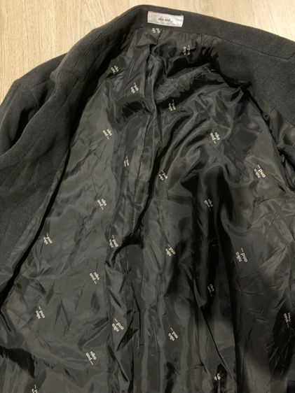 เสื้อ OverCoat โค้ท สีดำ กันหนาว กันลม ยาวบุซับใน มีซับใน หนาอุ่น ใส่กันลม ไม่หนัก  Oversize  ซืัอจากญี่ปุ่น แบรนด์ ญี่ปุ่น niko and ...  รูปที่ 5