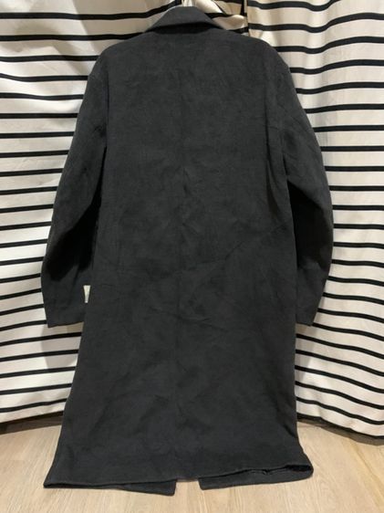 เสื้อ OverCoat โค้ท สีดำ กันหนาว กันลม ยาวบุซับใน มีซับใน หนาอุ่น ใส่กันลม ไม่หนัก  Oversize  ซืัอจากญี่ปุ่น แบรนด์ ญี่ปุ่น niko and ...  รูปที่ 4
