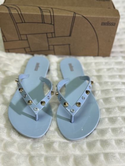 ฟ้า หนังสังเคราะห์ อื่นๆ รองเท้าแตะแบบลำลอง UK 5.5 | EU 38 2/3 | US 7 รองเท้าแตะ Malissa หนังพลาสติค กลิ่นหอม