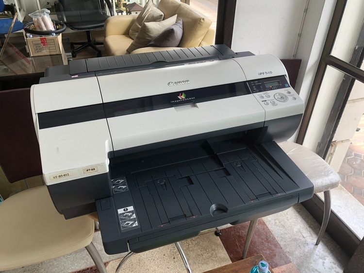 พริ้นเตอร์อิงค์เจ็ทมัลติฟังก์ชั่น ขาย Print Canon imagePROGRAF iPF510 หน้ากว้าง 17 นิ้ว A2