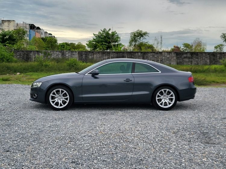 Audi Audi A5  2012 2.0 Quattro 4WD Sedan เบนซิน ไม่ติดแก๊ส เกียร์อัตโนมัติ เทา รูปที่ 4