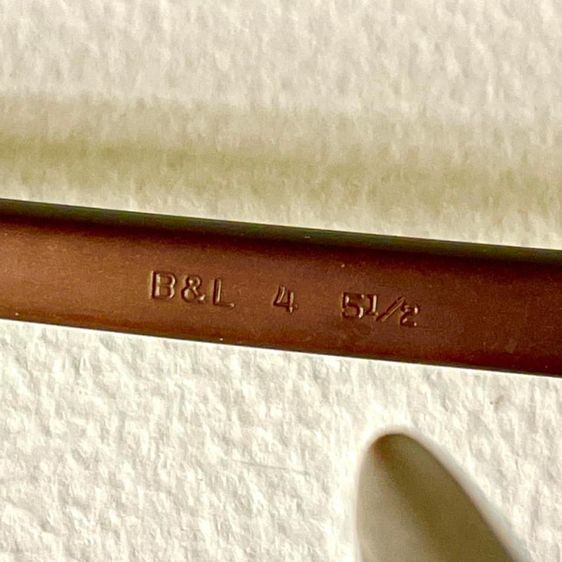 BL. Bausch and Lomb 12k GF. กรอบแว่นตา เรย์แบนยุคแรกๆ วินเทจ รูปที่ 11