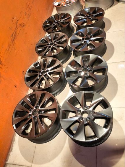 กันชนหน้าvellfire 20 แม็กขอบ18 5รู 114 ขายแม็กมือสอง รูปที่ 17