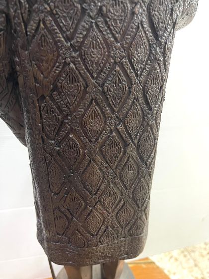 รูปปั้น เสด็จพ่อ ร.9 ทรงยืนทองเหลืองA2 รูปที่ 9