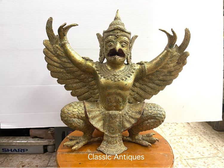 พญาครุฑ ทองเหลืองใหญ่ B7 รูปที่ 2