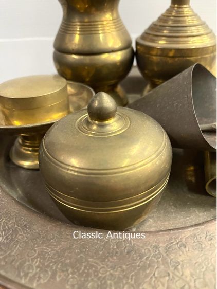 เชี่ยนหมาก ทองเหลือง สะสมA2 รูปที่ 8