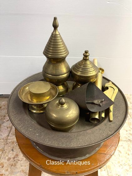 เชี่ยนหมาก ทองเหลือง สะสมA2 รูปที่ 5