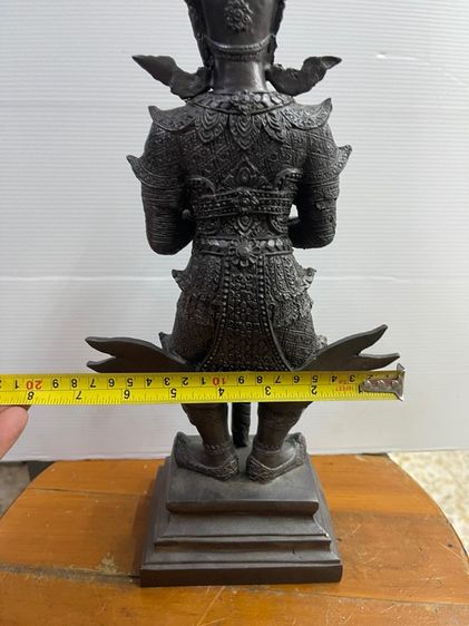 ท้าวเวสสุวรรณ ทองเหลืองสะสมA1 รูปที่ 13