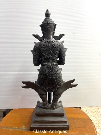 ท้าวเวสสุวรรณ ทองเหลืองสะสมA1 รูปที่ 8