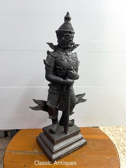 ท้าวเวสสุวรรณ ทองเหลืองสะสมA1 รูปที่ 9