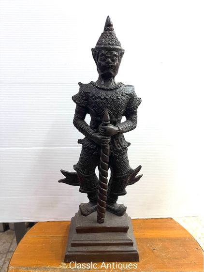 ท้าวเวสสุวรรณ ทองเหลืองสะสมA2 รูปที่ 2