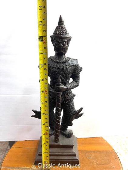 ท้าวเวสสุวรรณ ทองเหลืองสะสมA2 รูปที่ 8