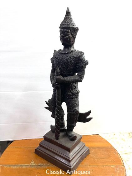 ท้าวเวสสุวรรณ ทองเหลืองสะสมA2 รูปที่ 5