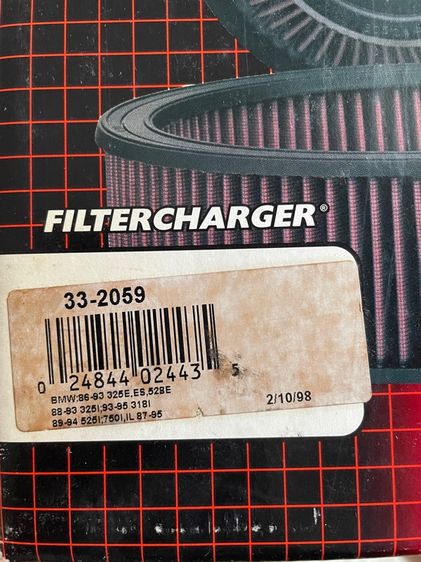 กรองอากาศ K N แท้ สำหรับ BMW E36 M42 M43  รูปที่ 5