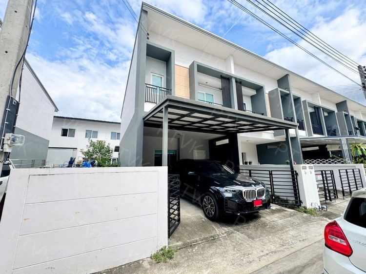 หมู่บ้าน แกรนด์วิลล์ ปทุมธานี-สายใน บ้านใหม่หลังมุม ใกล้โรบินสันศรีสมาน🏡  รูปที่ 4