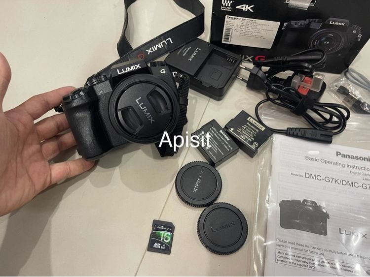 กล้อง PANASONIC Lumix DMC-G7 KIT 14-42 สีดำ ทำไลฟ์สด Live streaming Vlog ได้ รูปที่ 8