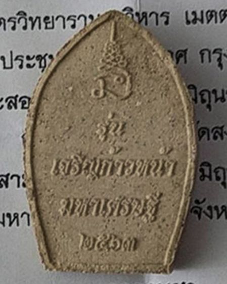 ไอ้ไข่ รุ่นเจริญก้าวหน้า มหาเศรษฐี เนื้อผง ปี 63 ปลุกเสก 3 วาระ รูปที่ 2