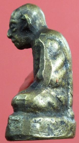 รูปหล่อหลวงพ่อคล้ายวัดสวนขัน พิมพ์หลังคู้หนังสือชิดปี 2503 รูปที่ 9