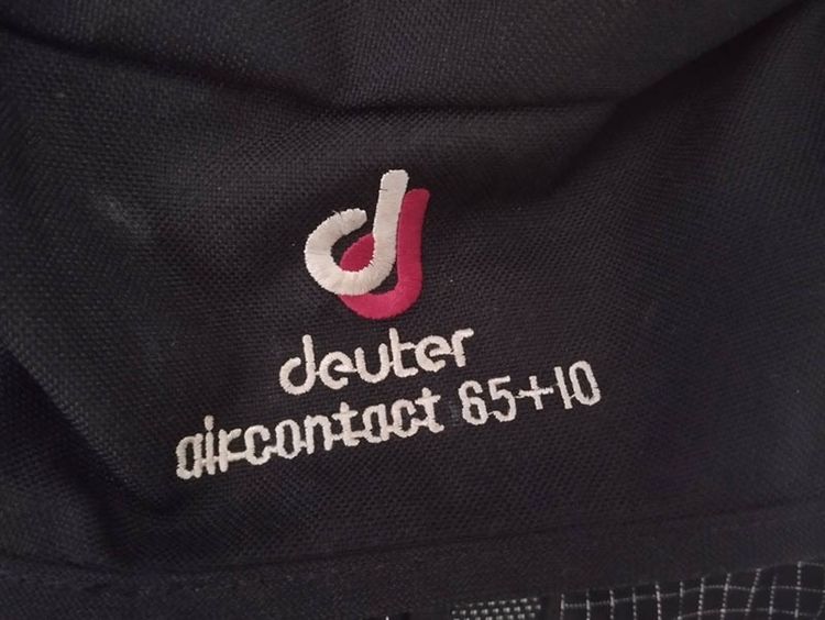 Deuter Aircontact 65+10 ของแท้ เป้ใบโคตรใหญ่เบิ้ม  สภาพใหม่ ขายครึ่งราคา รูปที่ 4