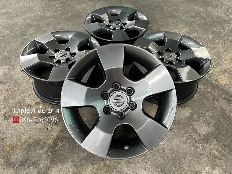 อื่นๆ อะลูมิเนียมอัลลอย 16" ✨ล้อแม็ก 6รู114✨Nissan Navara ขอบ 16 สีไฮเปอร์💖สวยกริ๊บ💖