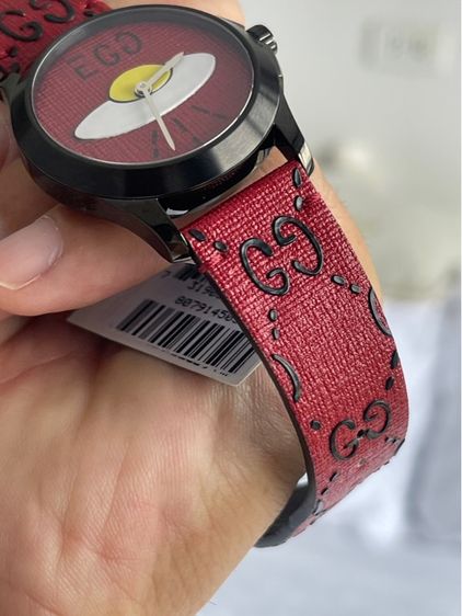 GUCCI G-Timeless UGO Egg Watch Swiss Quartz Original YA1264023 รูปที่ 9