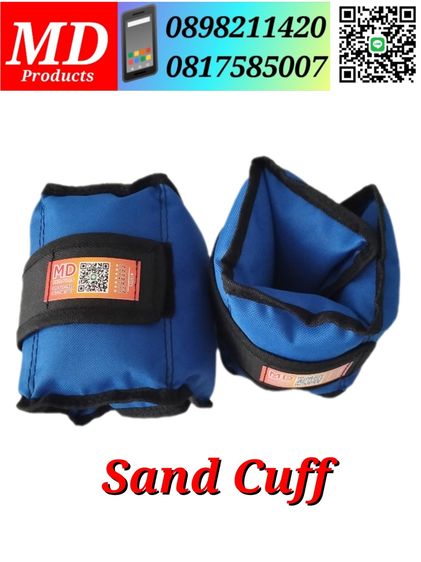 ถุงทรายถ่วงน้ำนักสำหรับใชัออกกำลังกายชนิดรัดข้อมือข้อเท้าช่วยฟื้นฟูกล้ามเนื้อ ทำกายภาพบำบัด รูปที่ 17