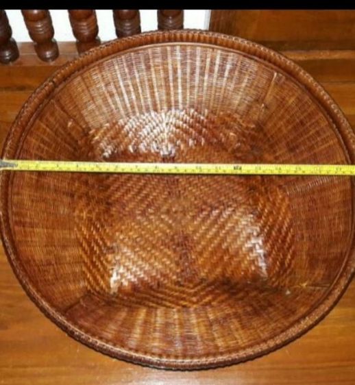 153กระจาด, ,กระจาดหาบ, กระจาดไม้ไผ่สาน รูปที่ 3