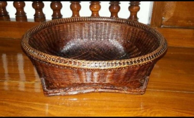 155กระจาด, กระจาดไม้ไผ่สาน