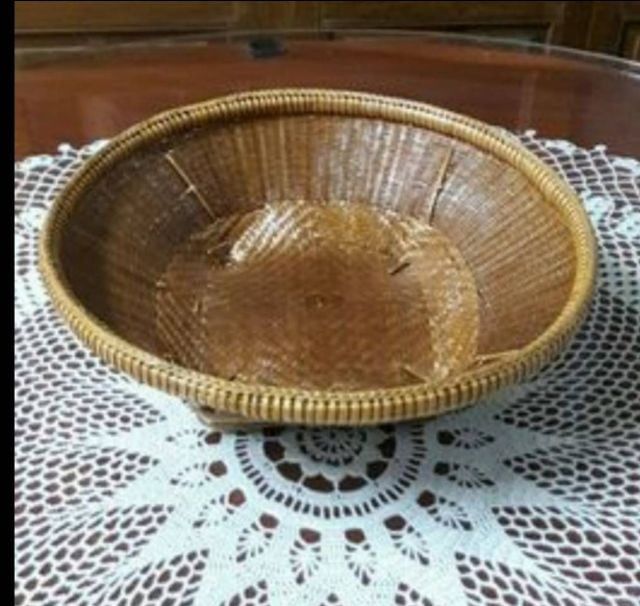 156กระจาด, กระจาดไม้ไผ่สาน