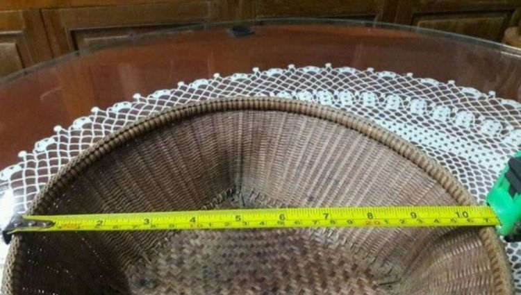 157กระจาดไม้ไผ่สาน, กระจาดไม้ไผ่สานโบราณ รูปที่ 3