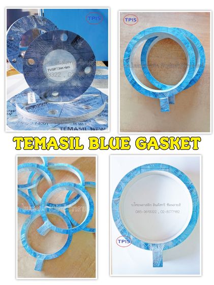 ปะเก็นหน้าแปลนเทปล่อน - หน้าแปลน PTFE - PTFE GASKET - แหวนเทปล่อน พลาสติกอุตสาหกรรม รูปที่ 13