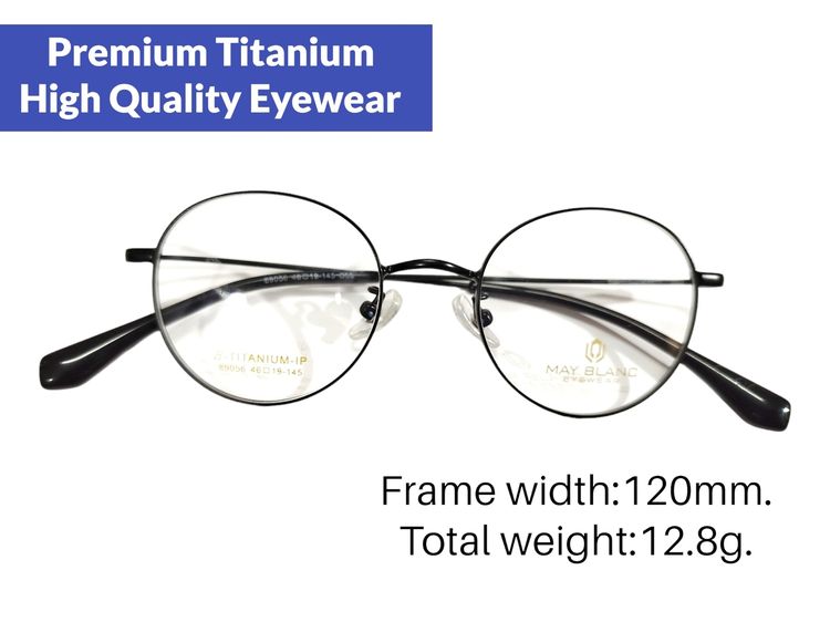 กรอบแว่นไททาเนียมแท้ กรอบแว่นตาไททาเนียม กรอบแว่นtitanium IP น้ำหนักเบามาก กรอบแว่นสำหรับตัดเลนส์ รูปที่ 14