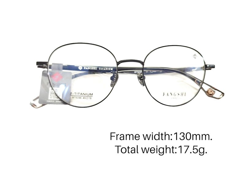 กรอบแว่นไททาเนียมแท้ กรอบแว่นตาไททาเนียม กรอบแว่นtitanium IP น้ำหนักเบามาก กรอบแว่นสำหรับตัดเลนส์ รูปที่ 18