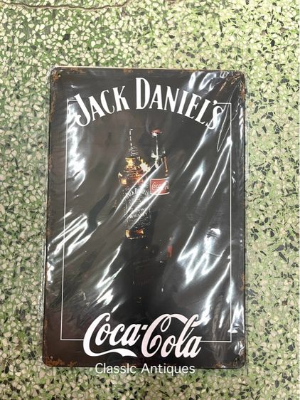 แผ่นป้าย สังกะสีแต่งบ้านสะสมA2 รูปที่ 10