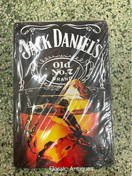 แผ่นป้าย สังกะสีแต่งบ้านสะสมA2 รูปที่ 8