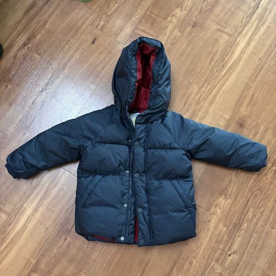 ไม่ระบุ อื่นๆ อื่นๆ เสื้อกันหนาวเด็กบุนวม Zara แขนยาว สีดำ 2-3y มือสอง มีตำหนิกระดุม