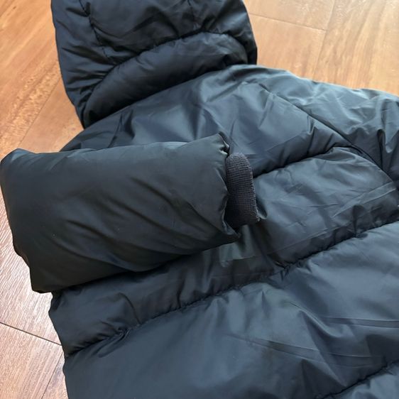 เสื้อกันหนาวเด็กบุนวม Zara แขนยาว สีดำ 2-3y มือสอง มีตำหนิกระดุม รูปที่ 3