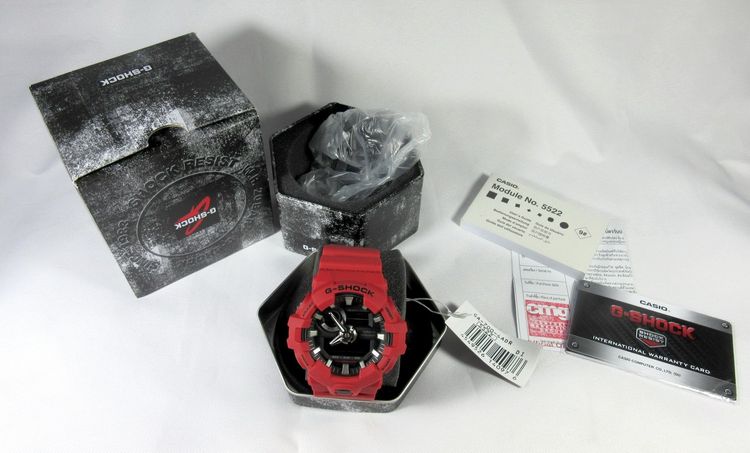 G-Shock นาฬิกา G SHOCK รุ่น GA-700-4ADR สีแดง