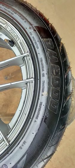 แม็กlenso ขอบ15 พร้อมยางใหม่โอตานิ 195 55 15 ปี22 ใส่รถ 4 รู 100 ได้ทุกรุ่น เช่นvios jazz swift mazda2 mirage รูปที่ 10