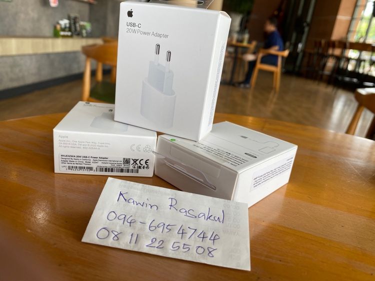 ชุดชาร์จแท้  iPhone จากกล่อง iPhone iPad หูฟัง Samsung Oppo LG สภาพใหม่ๆ รูปที่ 16