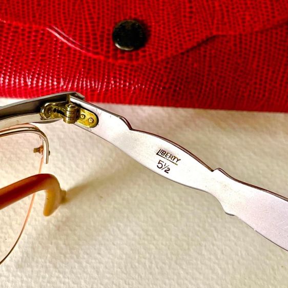 BL Bausch and Lomb กรอบแว่นตาเรย์แบน ยุค50s. ทองหุ้ม 12k GF รูปที่ 8