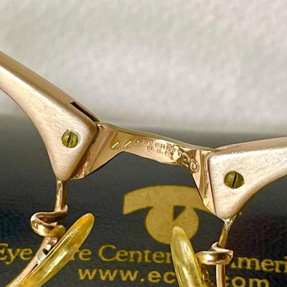 Art Craft USA 🇺🇸 กรอบแว่นตา ยุค 50s. วินเทจสุดๆ รูปที่ 14