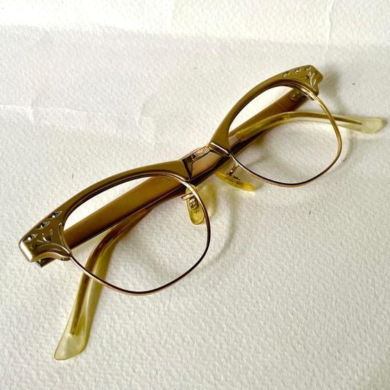 Art Craft USA 🇺🇸 กรอบแว่นตา ยุค 50s. วินเทจสุดๆ รูปที่ 8