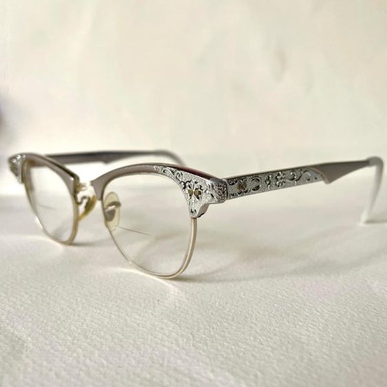 ART CRAFT USA 🇺🇸 กรอบแว่นตา ยุค 50s. 12k GF รูปที่ 6