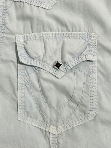 เสื้อเชิ้ตกระดุมเหลี่ยม TRUE RELiGION รูปที่ 7