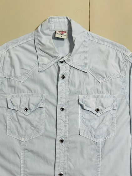 เสื้อเชิ้ตกระดุมเหลี่ยม TRUE RELiGION รูปที่ 4