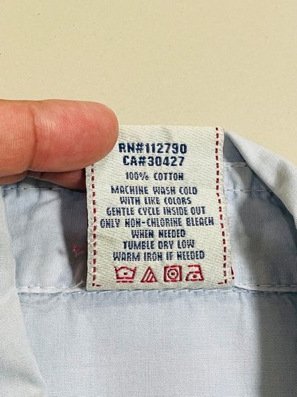 เสื้อเชิ้ตกระดุมเหลี่ยม TRUE RELiGION รูปที่ 6