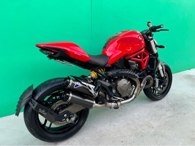 DUCATI MONSTER 821 2016 สีแดง  รูปที่ 3