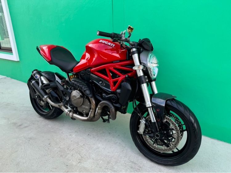DUCATI MONSTER 821 2016 สีแดง  รูปที่ 2