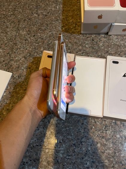 ขายไอโฟน8PlusสีGold,Silver64กิ๊กมีกล่องอีมี่ตรงสูนTrueใช้งานดีถูกๆมากๆ รูปที่ 6